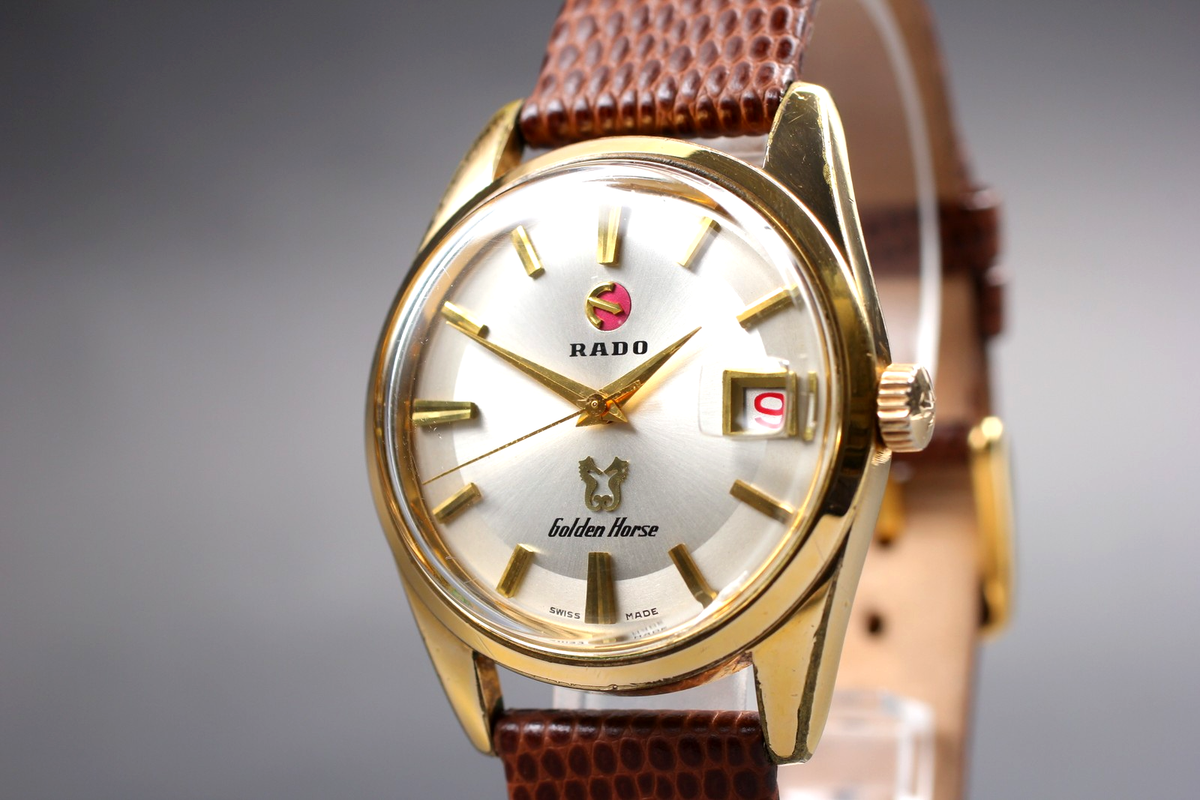 ジャンク RADO Golden Horse 手巻き時計 ゴールド ジャンク RADO
