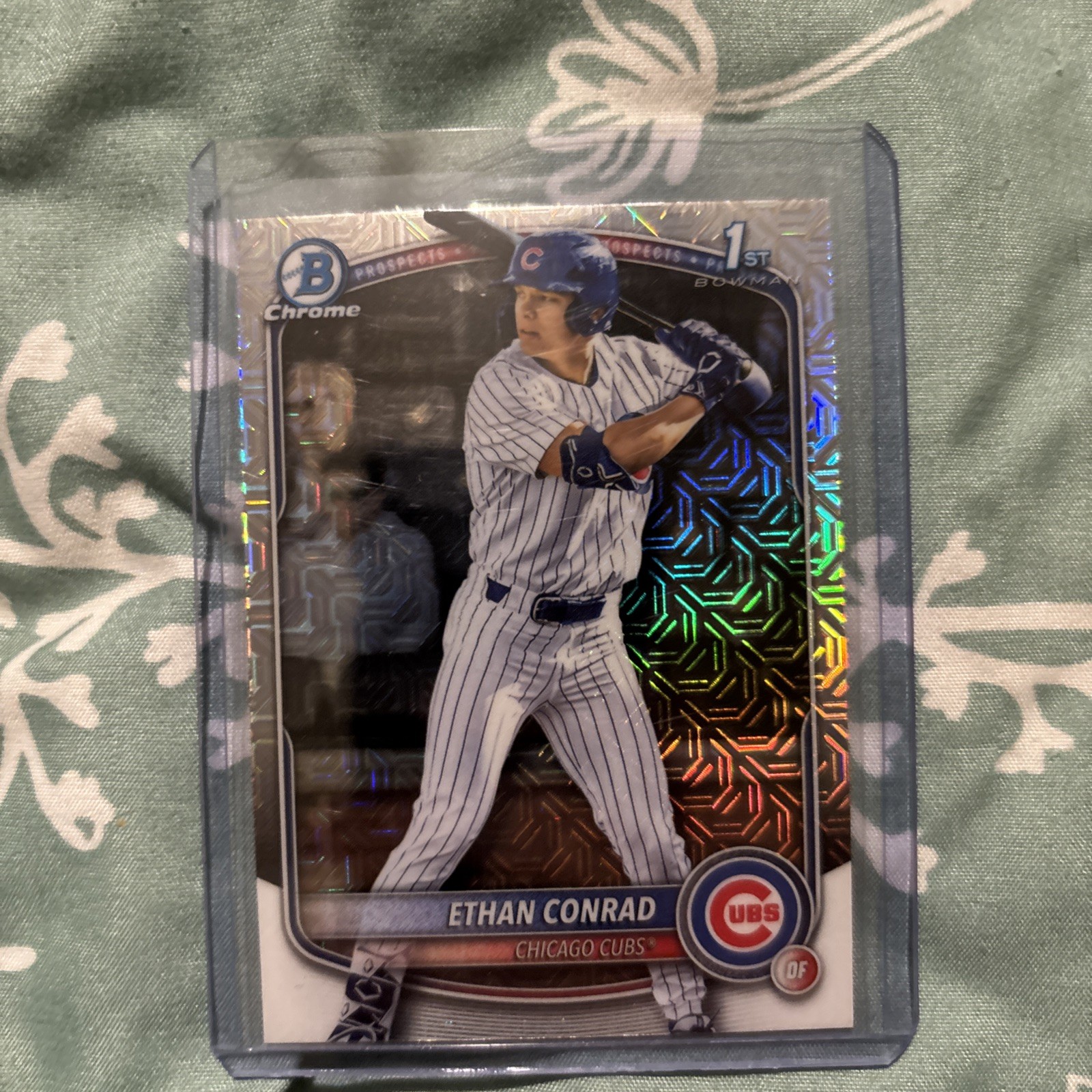 2025 Bowman Draft - Chrome Ethan Conrad #BDC-17 Mojo Refractor (RC)