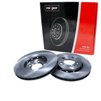 2X Maxgear Bremsschebeiben 256Mm AußEnbelÜFtet Hinten Passend FÜR Audi A3 Tt