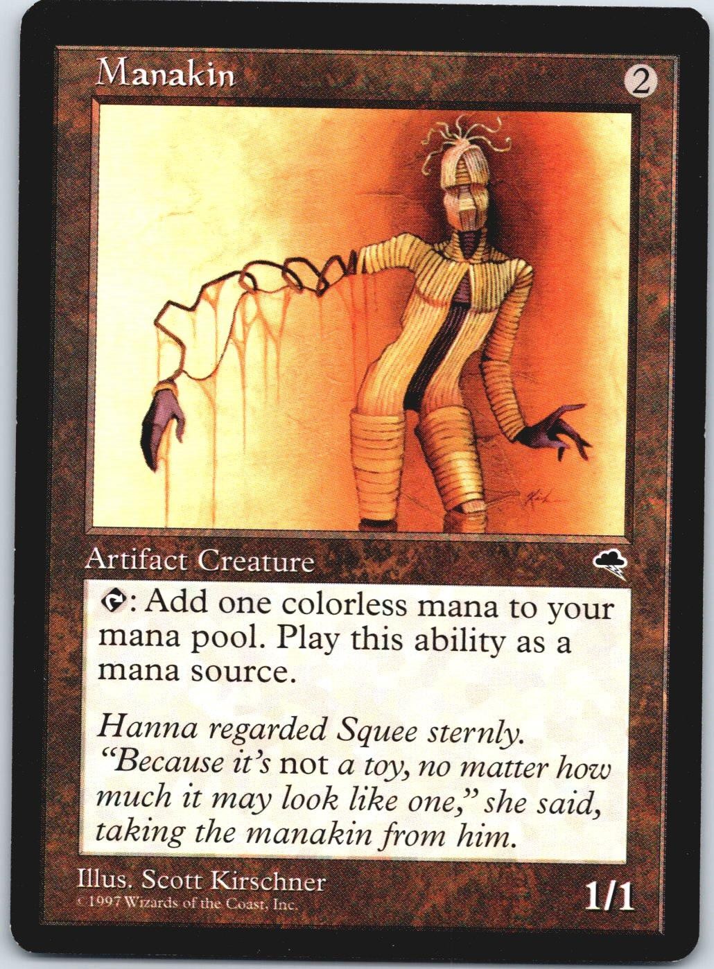 Manakin Tempest TMP 296 NM MTG Card