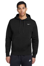 Nike Sportswear Black Club Fleece Hoodie Unisex 100 Authentic