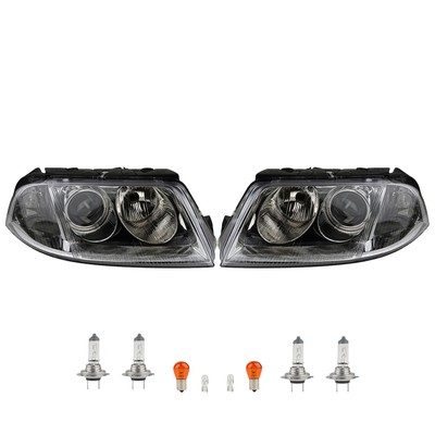 2x Scheinwerfer passend für VW Passat 3BG + alle Leuchtmittel links & rechts Set