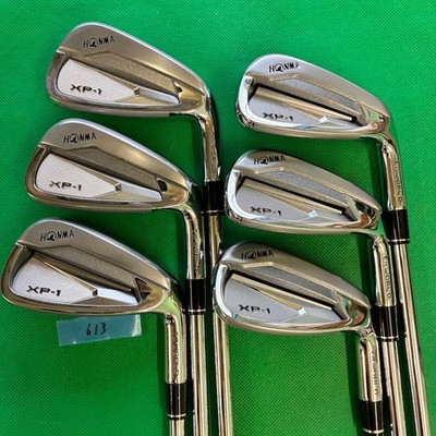 Honma XP-1 Iron Set 6pcs 6-11 Stiff Zeros Steel Shaft Golf Clubs