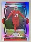 2025 Panini Certified Football Mirror Josh Simmons #166