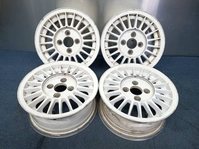Rare Item Manufacturer Unknown External Wheels 13 5.5J 38 4H-100 Set Of 4 White
