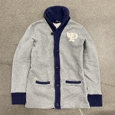 Polo Ralph Lauren Shawl Collar Sweater Kids Large Gray P Wing