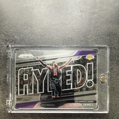 Panini 2018-19 Prizm Get Hyped! LeBron James #4 Lakers Insert