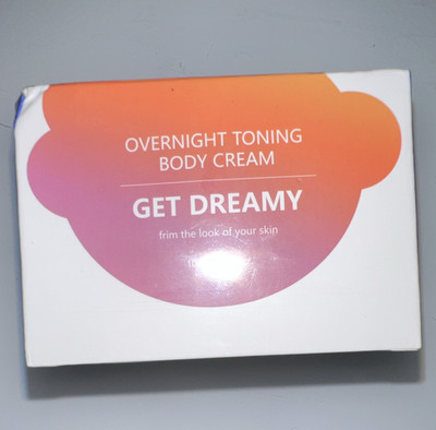 FilmFish Get Dreamy Overnight Toning Body Cream Firming Cellulite 100 ml