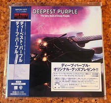 Deep Purple CD Deepest Purple Limited Edition Obi Paper sleeve New / 1998