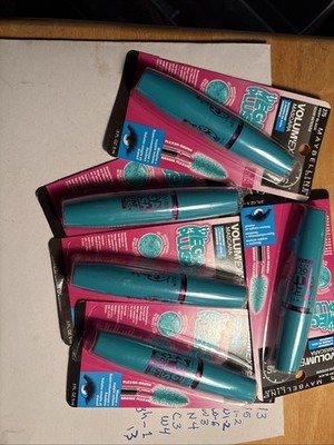 5-Maybelline Volume Express Mega Plush WATERPROOF Mascara #275 VERY BLACK