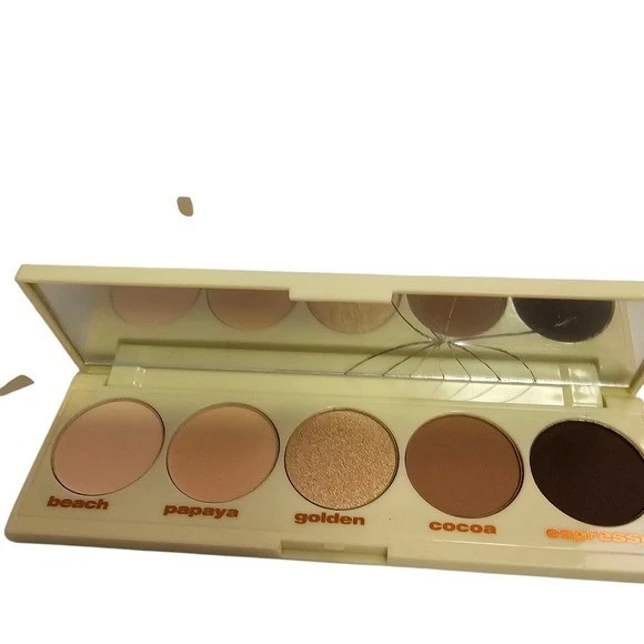 Beauty For Certain Playa to Palazzo Palette Eyeshadow Beach Papaya Golden Cocoa - Image 3 of 4