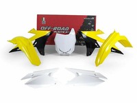 Racetech Plastik-Kit Originalfarbe (2018) FüR Suzuki RM-Z 450 2018-22