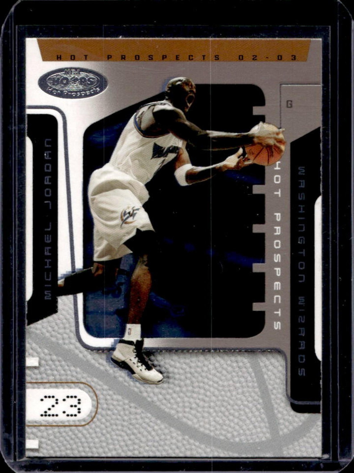 2002-03 Hoops Hot Prospects Michael Jordan #34 Wizards