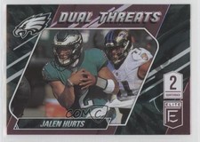 2021 Panini Donruss Elite Dual Threats Pink Jalen Hurts #DT9 0gq4