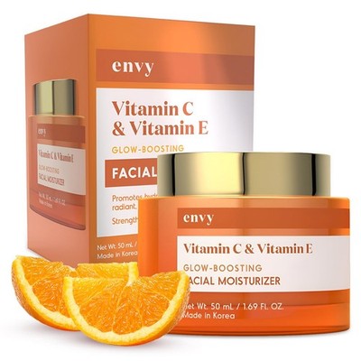 Vitamin C & Vitamin E Face Moisturizer Cream - Hydrating, Reduces Acne Scars ...
