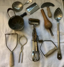Collection of Vintage Kitchen Gadgets