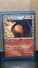 Typhlosion 110/123 Prime Rare HeartGold & SoulSilver Pokemon Holo Lightly Played