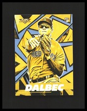 2021 Bobby Dalbec Rookie Card - Topps Fire #20 Gold Minted Boston Red Sox . rookie card picture