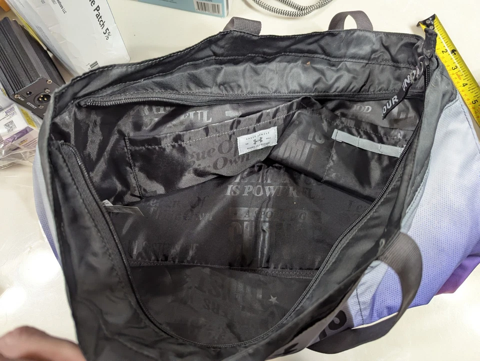 Nuevo bolso de gimnasio Under Armour de poliéster - No hay límite - Multicolor Foto 3 de 4