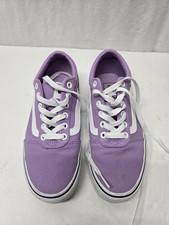 Vans Womens Shoes Ward Low Top Canvas Lavendar Size 7.5