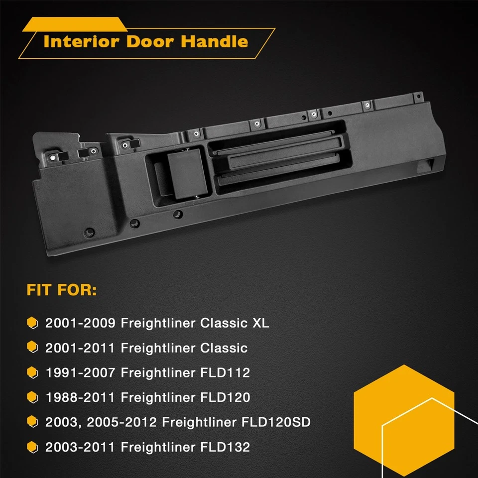 Interior Door Handle Front Left Driver Side For Freightliner FLD 112 120 7615209 - Image 2 of 4