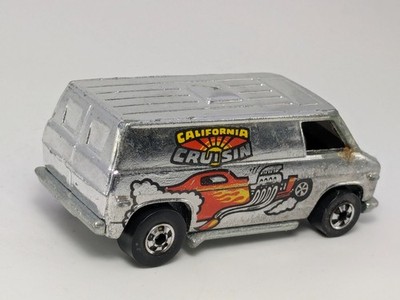 Vintage 1974 Hot Wheels California Cruisin Chrome Super Van Hong