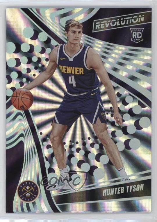 2023 Panini Revolution Rookies Sunburst 69/75 Hunter Tyson #137 Rookie RC 1a07
