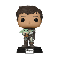 Funko Pop! Star Wars: The Mandalorian Vinylfigur The Mandalorian & Grogu #461