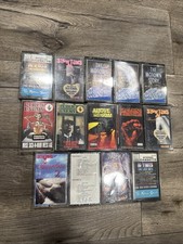 Vintage Lot of 14 Cassette Tapes Rap And More Public Enemy /panther /slow Jams