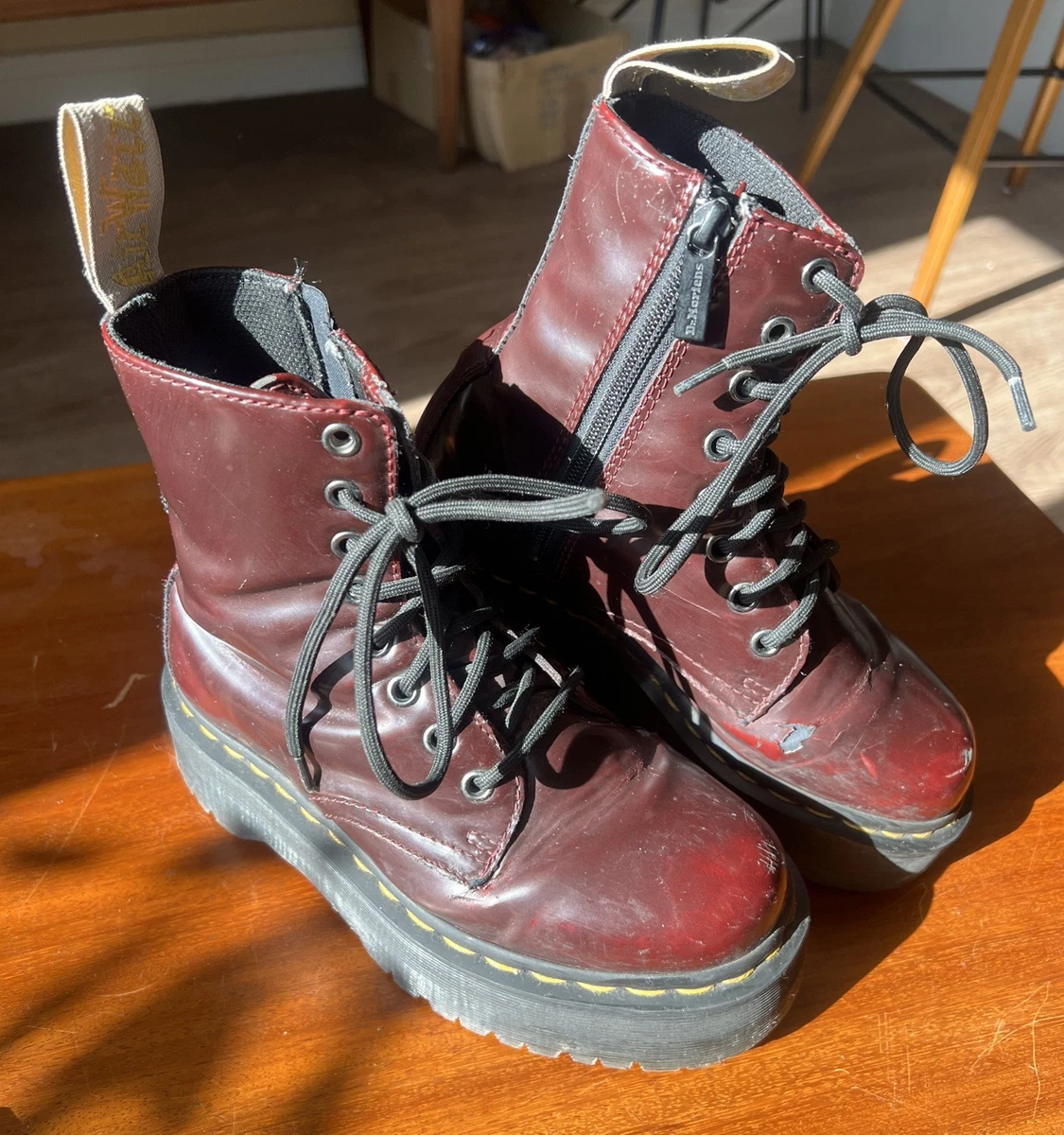 Dr. Martens Red Boots for Women for sale | eBay UK