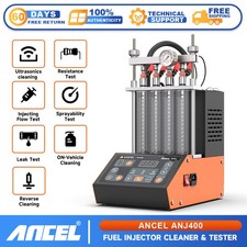 4 Cylinder TSL GDI EFI Ultrasonic Cleaning Machine Fuel Injector Cleaner Tester