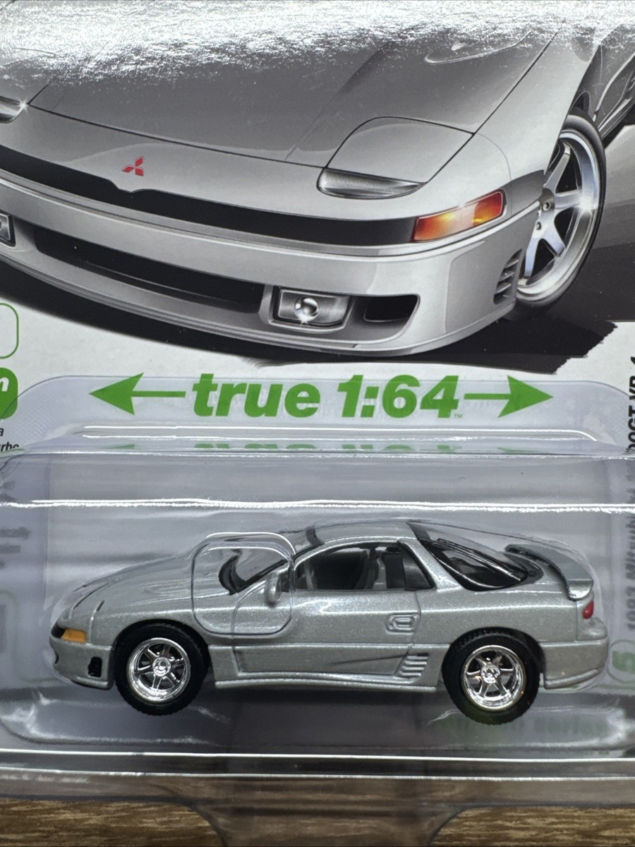 2026 AUTO WORLD 1993 MITSUBISHI 3000GT VR-4 SILVER IMPORT LEGENDS