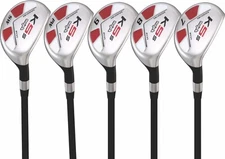 Senior Mens Majek Golf All Hybrid Partial Set (7-SW) Senior Flex Utility Clubs