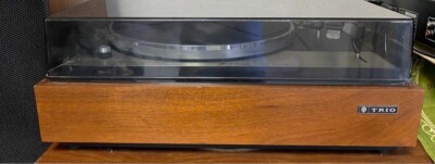 TRIO KP-5021 Vintage Turntable Stereo Record Player 32cm