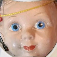 Vintage ADORABLE Austin Effanbee Emily Ann Marionette Beautiful BLUE EYES BLONDE