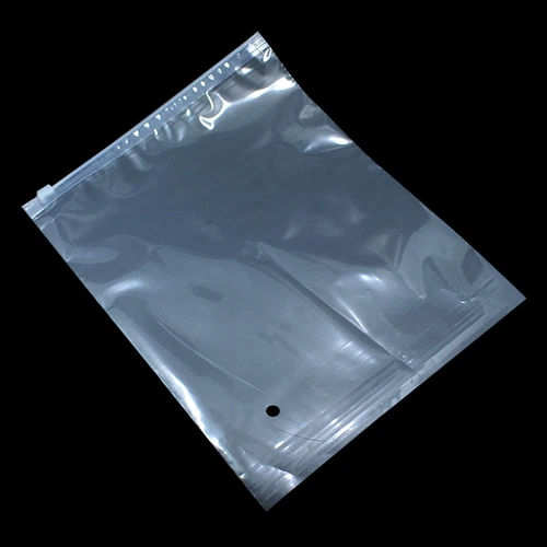 Matte Clear for Zip Clothes Self Seal Lock Plastic Bag Travel Storage Packaging - Picture 5 of 12