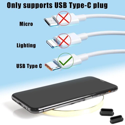 25 Pcs USB Type C Anti Dust Plugs Cover USB C Charging Port Plugs - 第 4/7 張圖片