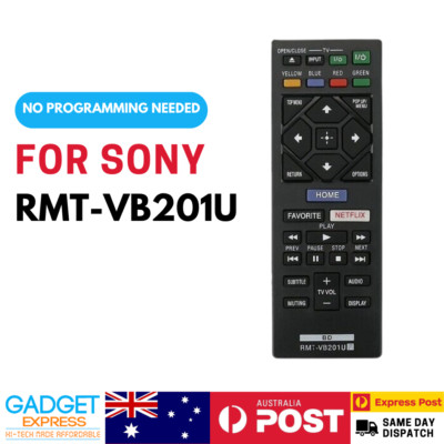 For Sony Replacement Infrared Remote Control BDPBX350 Blu-Ray DVD Player