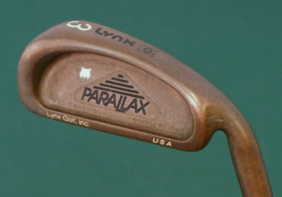 Lynx Parallax BeCu Beryllium Copper 3 Eisen Regular Stahlschaft Swing Rite Grip