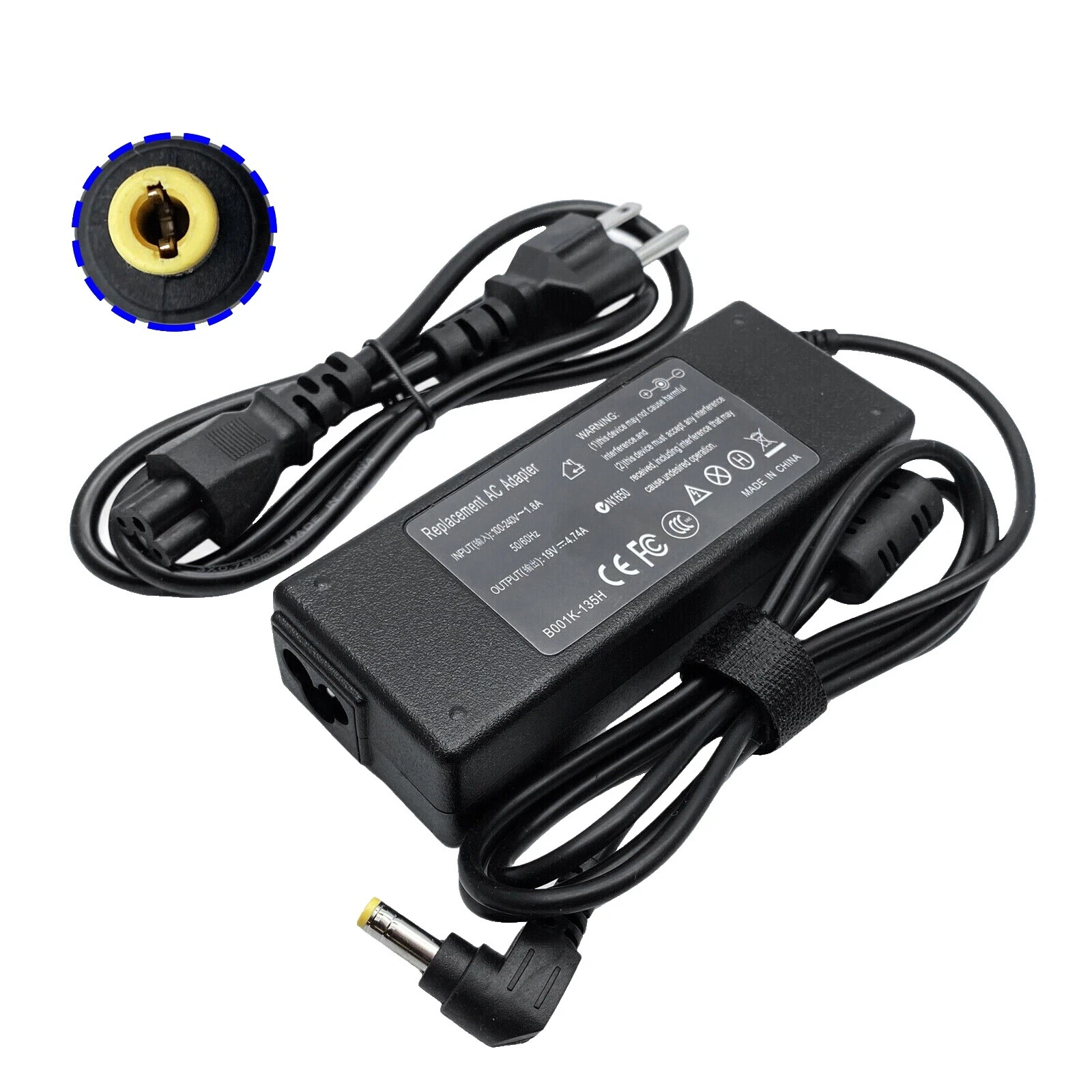 19 V Laptop Power AC/Standard Adapters/Chargers for Motion