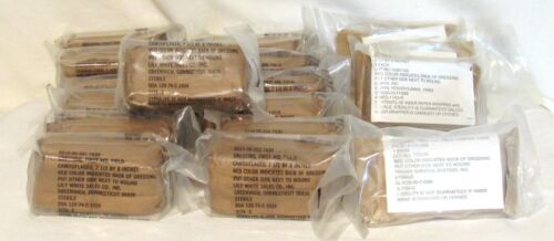 Genuine U.S. Army Issue First Aid Field Dressings Assorted Lot of 17 (1974-2003)