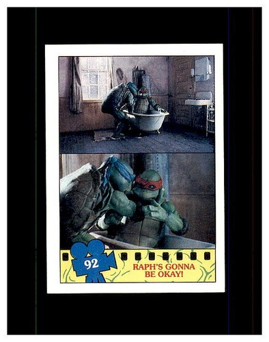 1990 TOPPS TEENAGE MUTANT NINJA TURTLES TMNT YOU PICK CARDS, STICKERS & PUZZLE - Picture 183 of 290