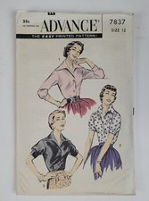 Vintage 40's 50's 60's Advance Sewing Patterns - Men's/Women's/Kids Your Choice