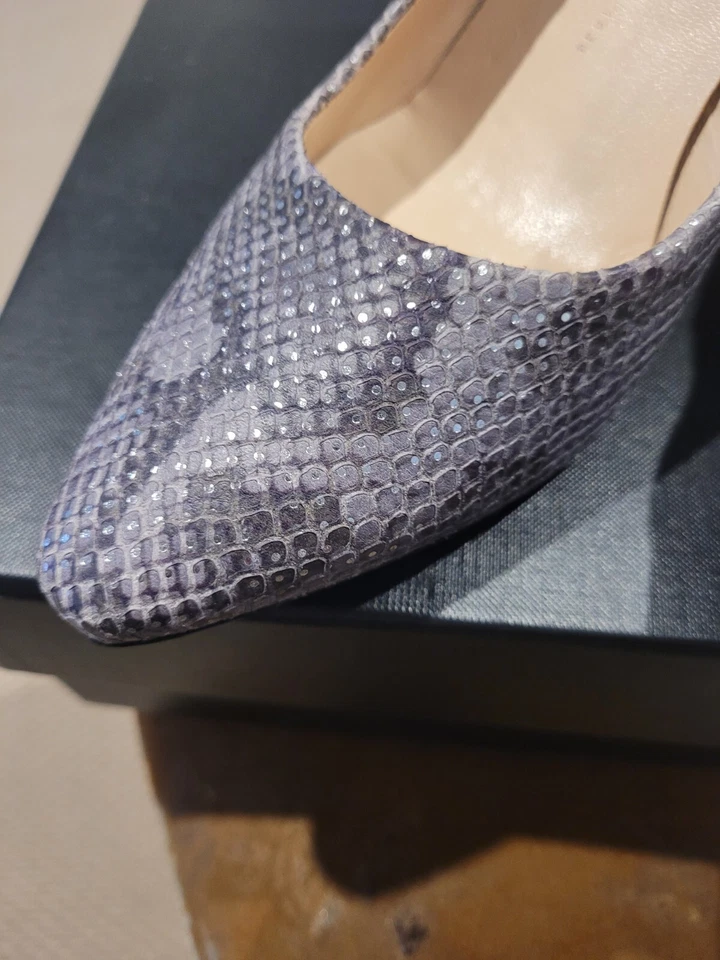 Tacones Peter KAISER Cuero Gris Serpiente Talla 40 Foto 3 de 4