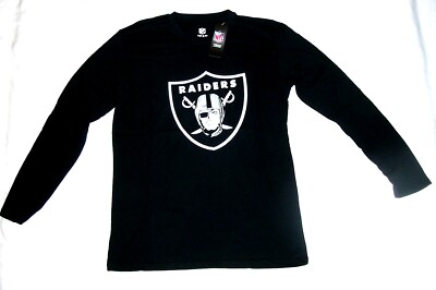 LAS VEGAS RAIDERS - Longsleeve / Longarm-Shirt - Größe / Size L - FANATICS
