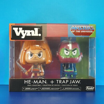 Funko Vynl Master of the Universe He-Man & Trapjaw MOTU Vinyl Figure 2-Pack Funko Vynl Master of the Universe He-Man & Trapjaw MOTU Vinyl Figure 2-Pack