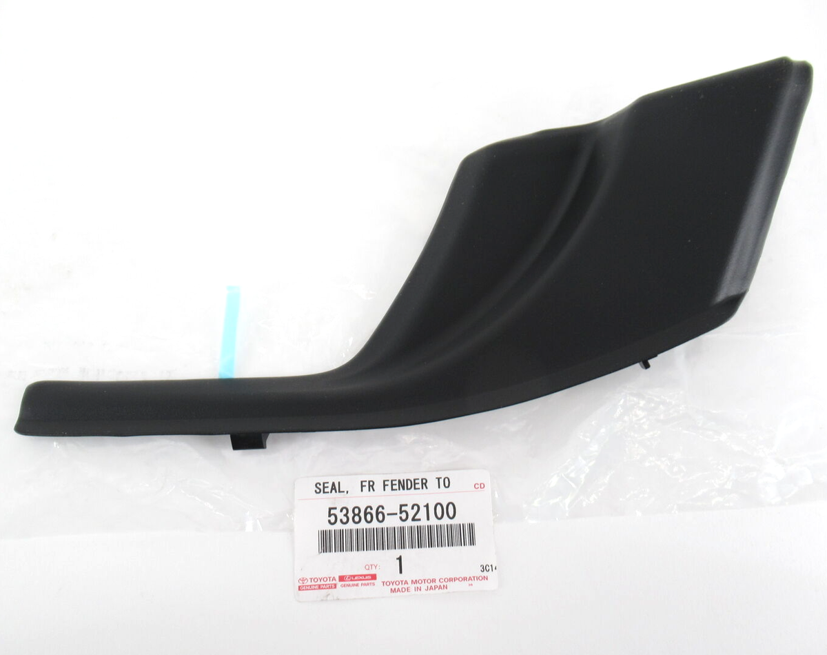 りぃ Genuine OEM Toyota 53866-52100 Passenger RH Front Fender Cowl Seal