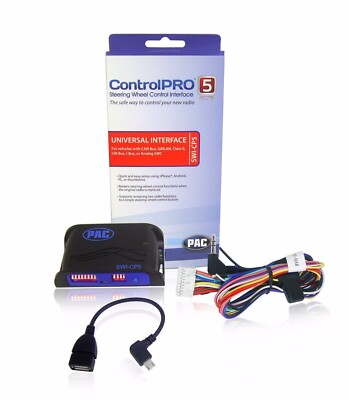 PAC SWI-CP5 Universal Steering Wheel Control Interface W/ Smart Phone/PC App SWC