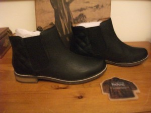 barbour abigail chelsea boots black