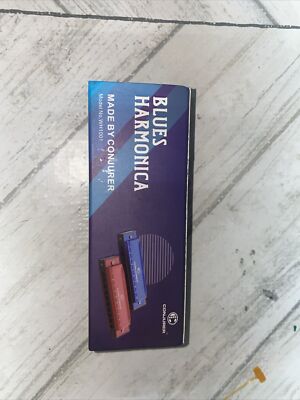 CONJURER Harmonica Key of C 10 Hole 40 Tone Stanadard Harmonica